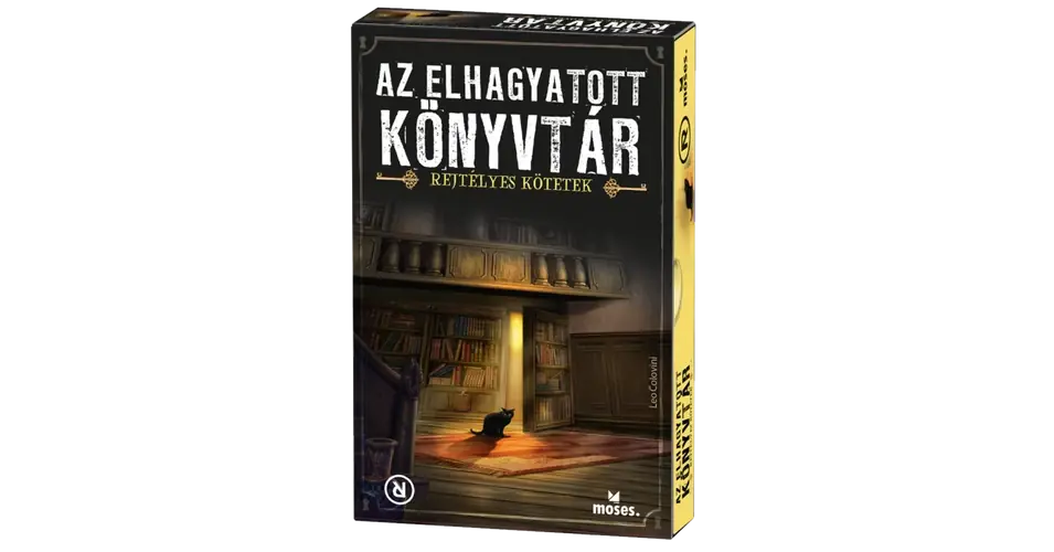 Az elhagyatott könyvtár szabaduló társasjáték Kihagyhatatlan ajánlat