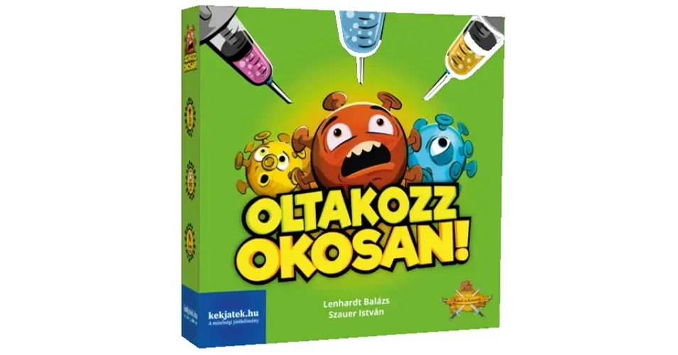 Csak ma Oltakozz okosan! társasjáték