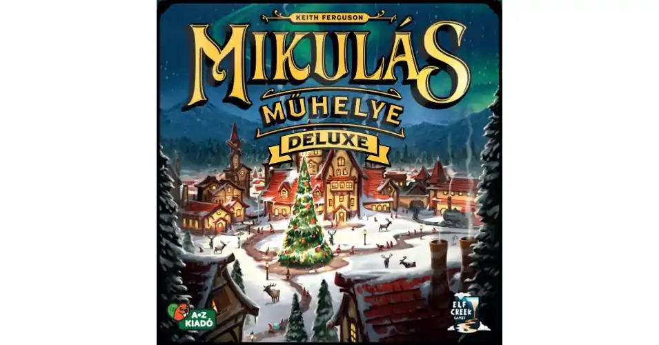 A Mikulás műhelye (deluxe kiadás) társasjáték Kedvezmény