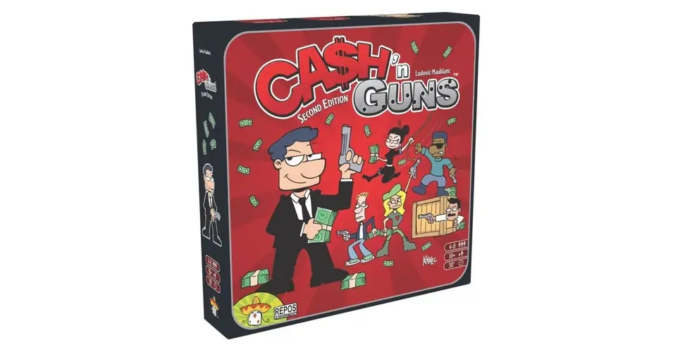Kedvezményes ár Cash n Guns 2. kiadás társasjáték