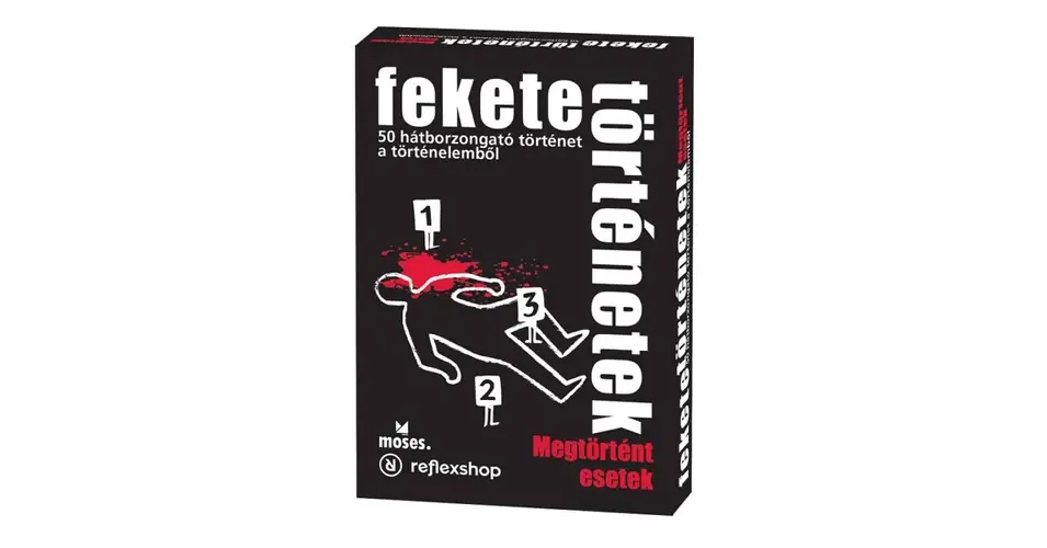 Fekete Történetek Megtörtént Esetek társasjáték Outlet