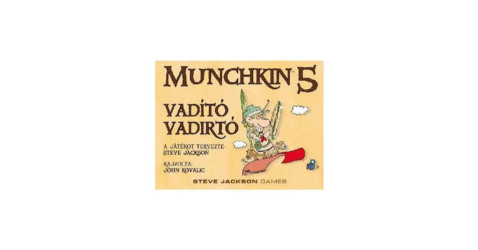Végkiárusítás Munchkin 5 - Vadító Vadirtó