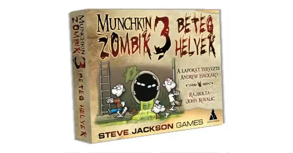 Különleges ajánlat Munchkin Zombik 3 - Beteg helyek kiegészítő