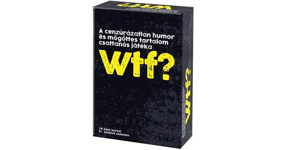 Újdonság WTF? társasjáték