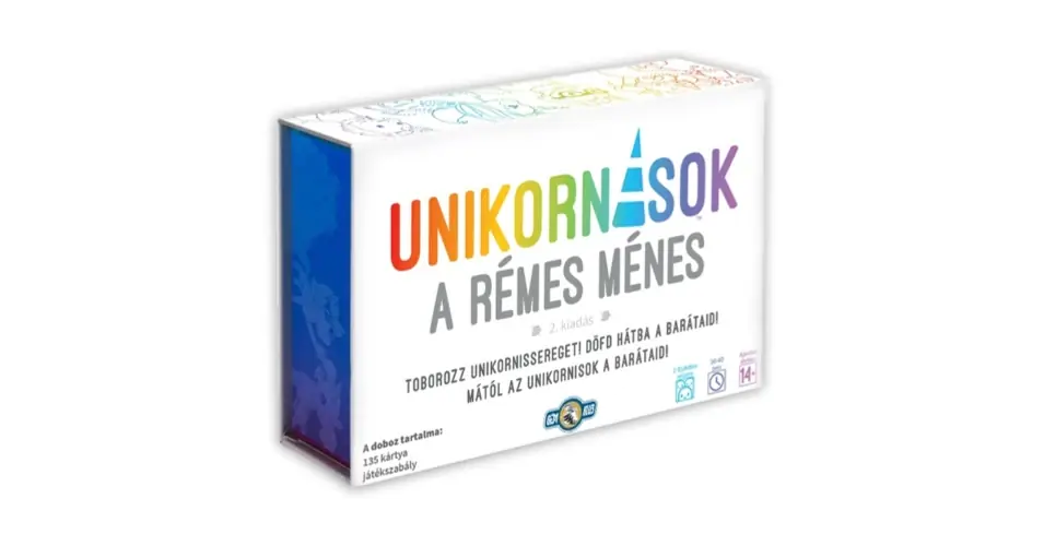 Unikornisok – A rémes ménes (Unstable Unicorns) magyar társasjáték Vedd meg online