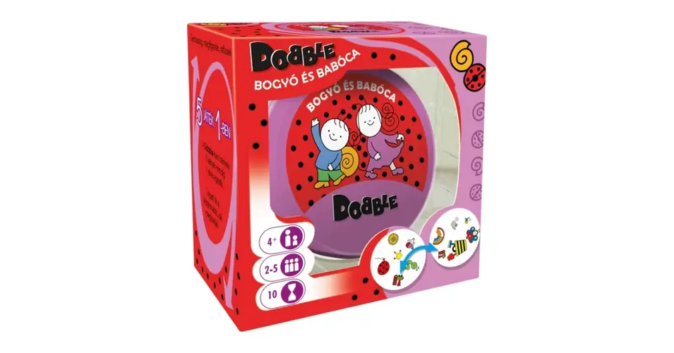 Dobble Bogyó és Babóca társasjáték Legkelendőbb
