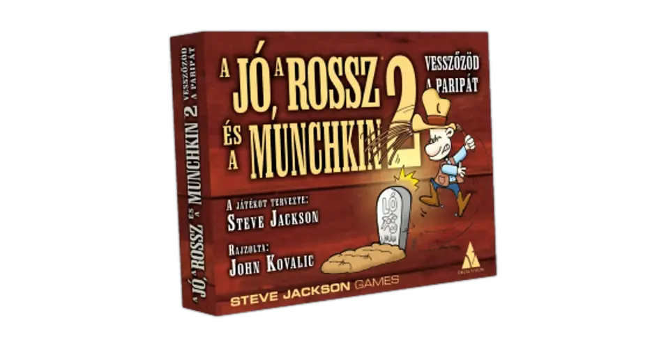 Végkiárusítás A Jó, a Rossz és a Munchkin 2 - Vesszőzöd a paripát