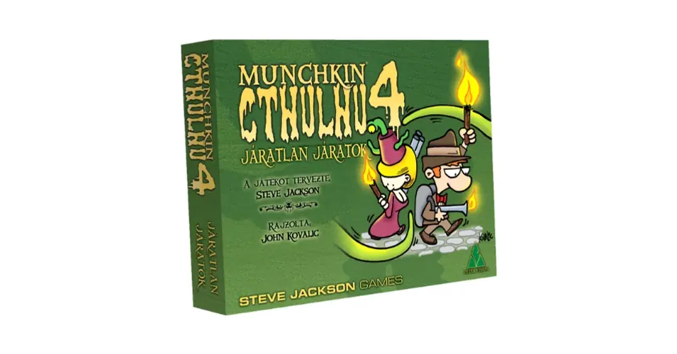 Különleges ajánlat Munchkin Cthulhu 4 - Járatlan járatok kiegészítő