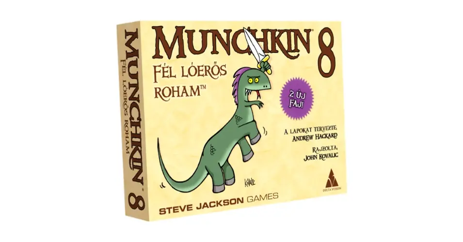 Munchkin 8 - Fél lóerős roham Azonnali szállítás