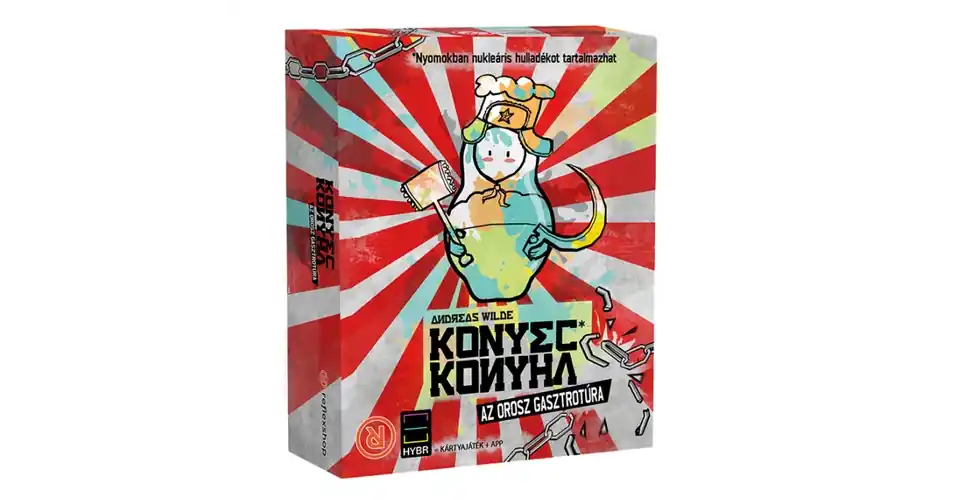 Ne maradj le Konyec Konyha - Az orosz gasztrotúra társasjáték