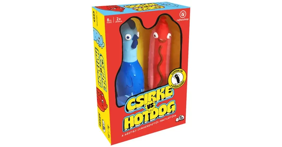 Csirke vs. Hotdog társasjáték Nézd meg most