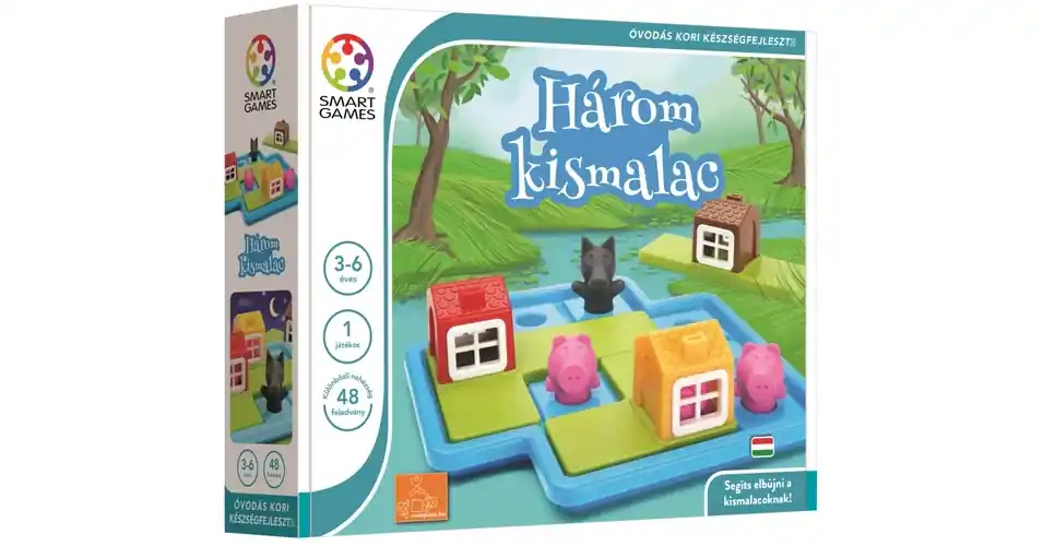 Kihagyhatatlan ajánlat Három kismalac SmartGames logikai játék