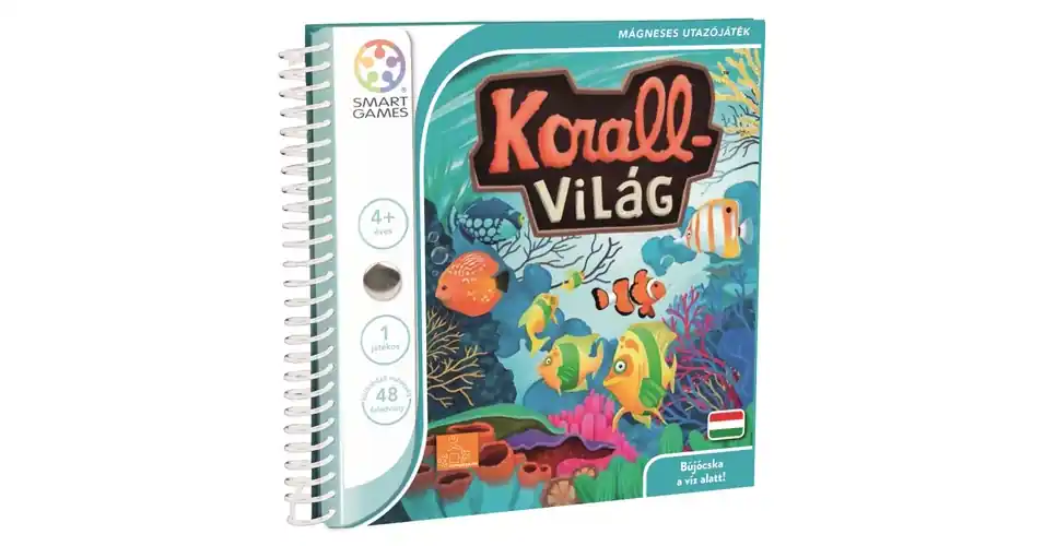 Csak ma Magnetic Travel Korallvilág SmartGames logikai játék