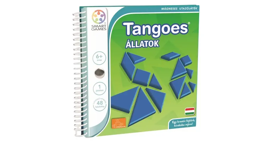Szezonális akció Magnetic Travel Tangoes Állatok SmartGames logikai játék