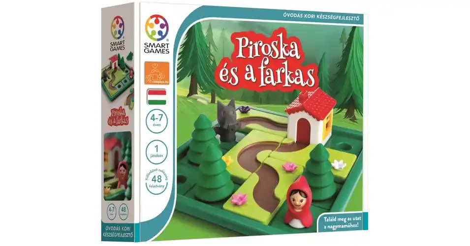 Kiárusítás Piroska és a farkas SmartGames logikai játék