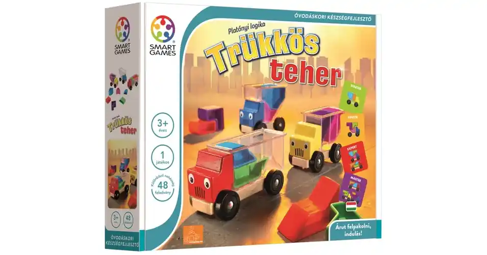 Biztonságos fizetés Trükkös teher SmartGames logikai játék