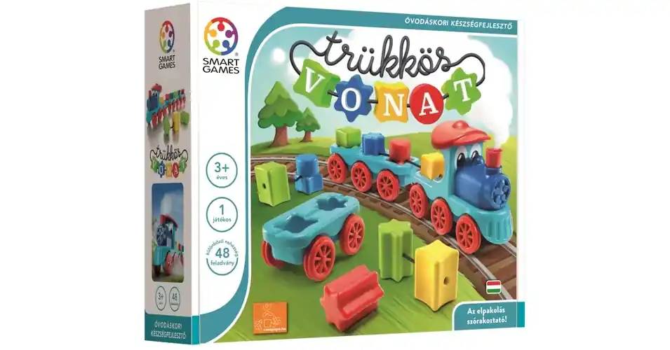 Trükkös vonat SmartGames logikai játék Kedvezmény