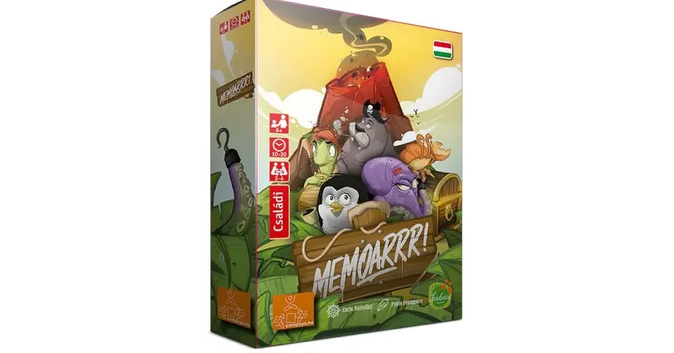 Különleges ajánlat MemoArrr társasjáték