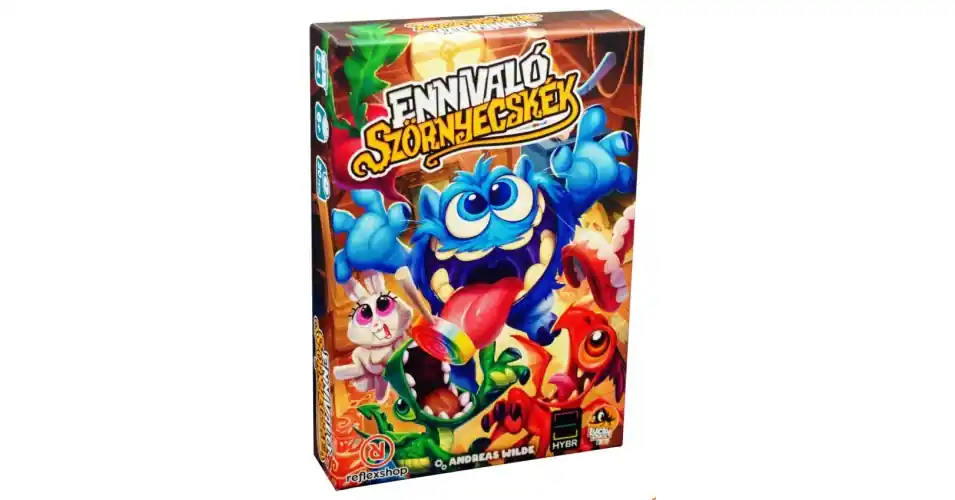 Ennivaló szörnyecskék társasjáték Ajánlat