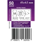 MTL 41x63 mm premium kártyavédő 50db Népszerű