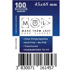 Prémium MTL 45x68 mm standard kártyavédő 100db