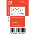 Olcsó MTL 54x86 mm standard kártyavédő 100db