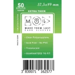 Olcsóbb MTL 57,5x89 mm premium kártyavédő 50db