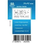 Olcsó MTL 59x92 mm premium kártyavédő 50db
