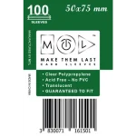 MTL 50x75 mm standard kártyavédő 100db Bestseller