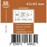 MTL 65x65 mm premium kártyavédő 50db Kedvezmény