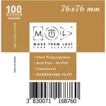 Akció MTL 76x76 mm standard kártyavédő 100db