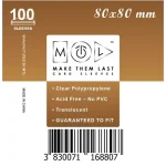 Kedvezményes ár MTL 80x80 mm standard kártyavédő 100db