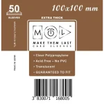 MTL 100x100 mm premium kártyavédő 50db Szuper akció