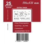 MTL 116x131 mm premium kártyavédő 25db Népszerű