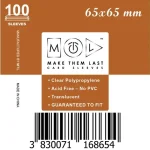 Biztonságos fizetés MTL 65x65 mm standard kártyavédő 100 db