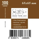 MTL 68x68 mm standard kártyavédő 100 db Nézd meg most