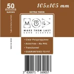 MTL 105x105 mm premium kártyavédő 50db Korlátozott ajánlat