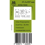 MTL 57,5x100 mm premium kártyavédő 50db Gyors kiszállítás