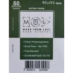 MTL 90x115 mm premium kártyavédő 50db Gyors szállítás