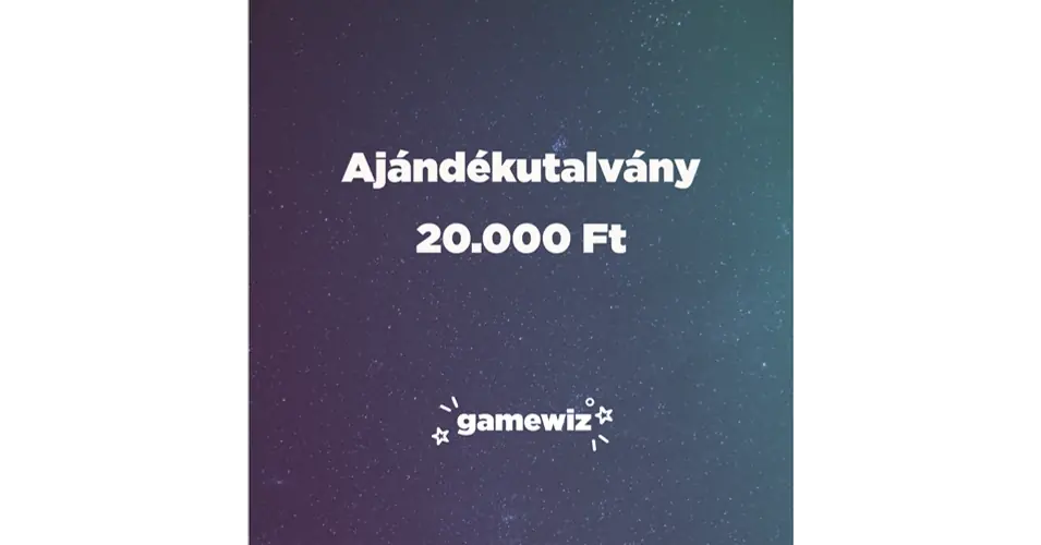 Biztonságos fizetés Ajándékkupon 20.000 Ft értékben