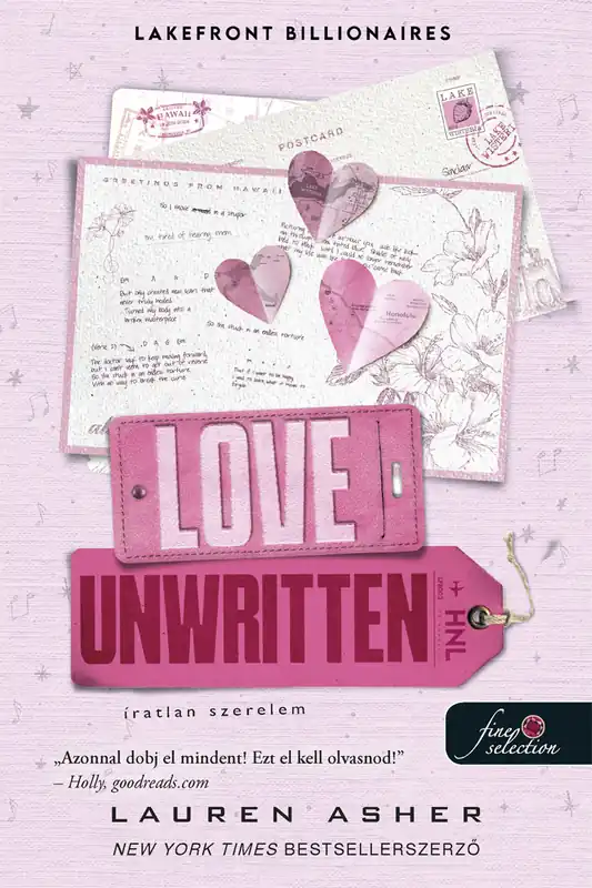 Akciós ár Lauren AsherLove Unwritten – Íratlan szerelem (Lakefront Billionaires 2.)