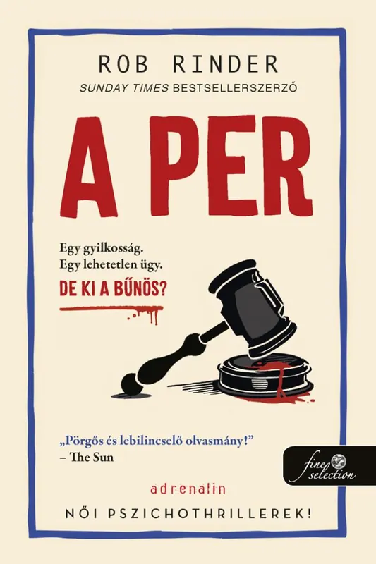Azonnal elérhető Rob RinderA per (Adam Green 1.)