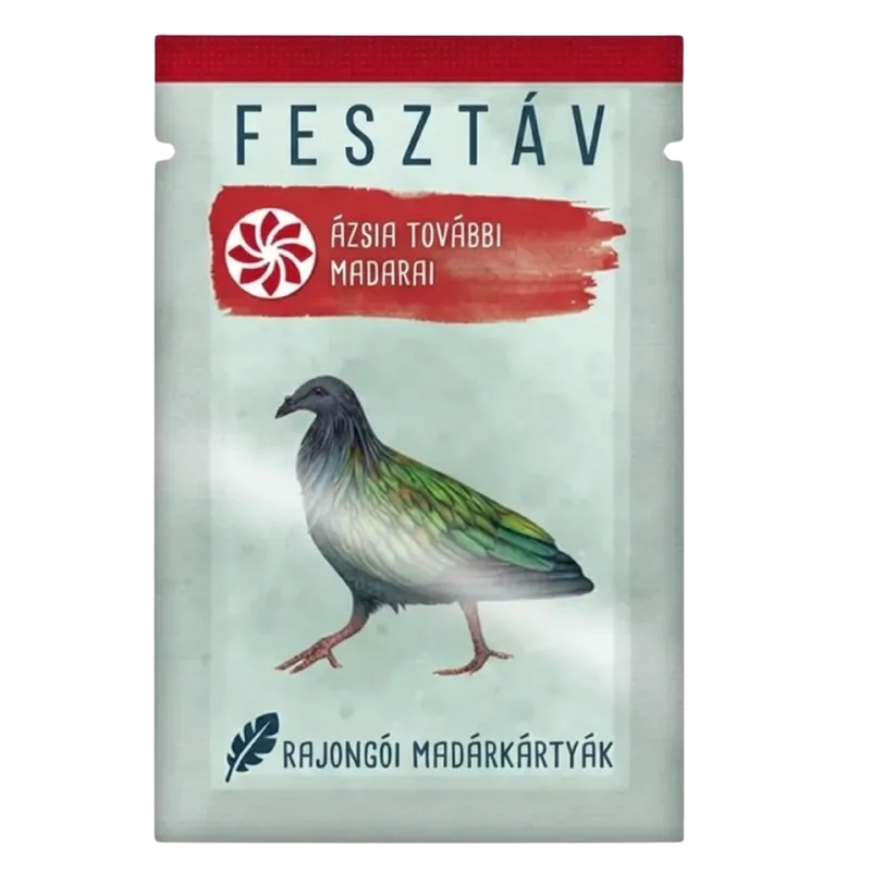 Szuper akció Fesztáv – Rajongói madárkártyapakli Ázsia további madarai