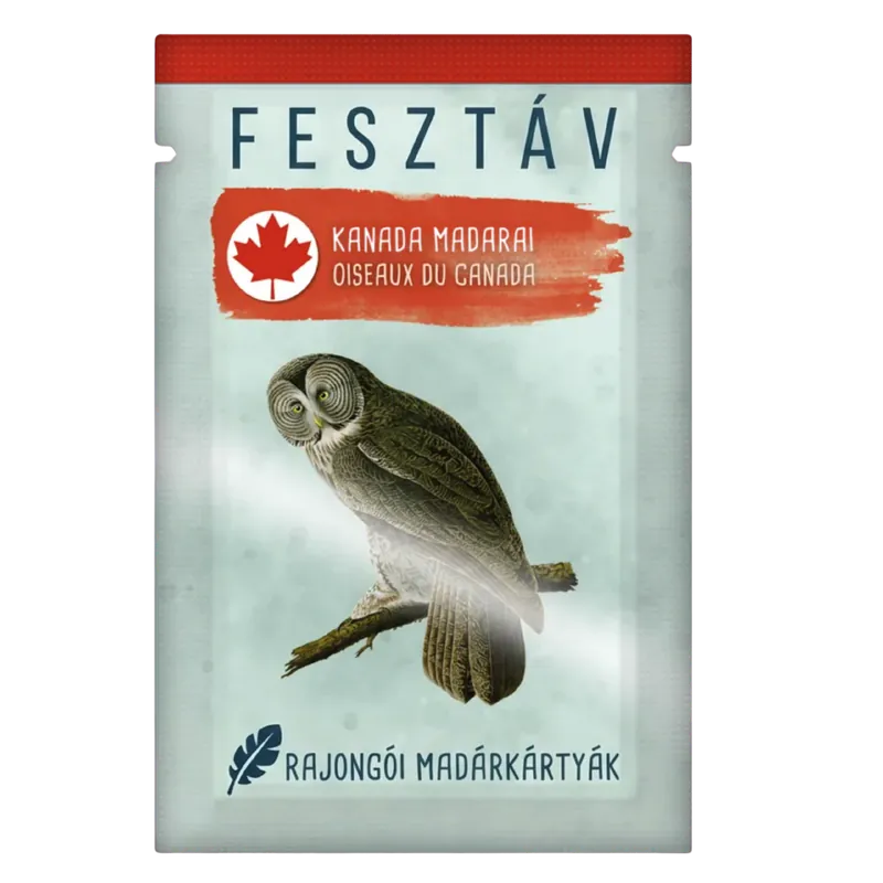 Fesztáv – Rajongói madárkártyapakli Kanada madarai Legnépszerűbb