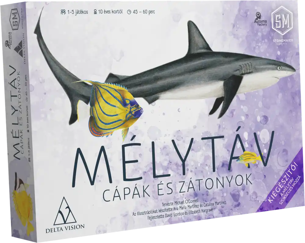 Különleges ajánlat Mélytáv – Egy Fesztáv játék – Cápák és zátonyok (kiegészítő)