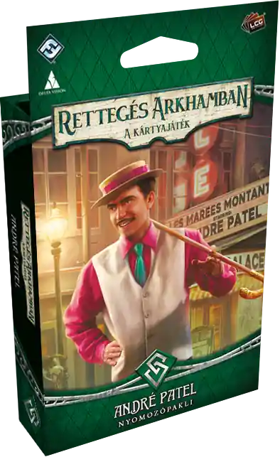 Rettegés Arkhamban A kártyajáték – André Patel nyomozópakli Vedd meg most