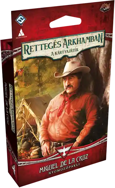 Kihagyhatatlan ajánlat Rettegés Arkhamban A kártyajáték – Miguel de la Cruz nyomozópakli