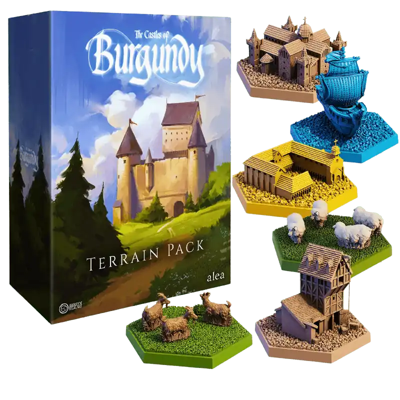 The Castles of Burgundy – 3D Terrain Pack Ajánlat