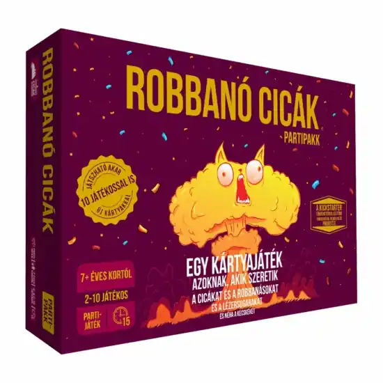 Biztonságos fizetés Robbanó cicák - partipakk