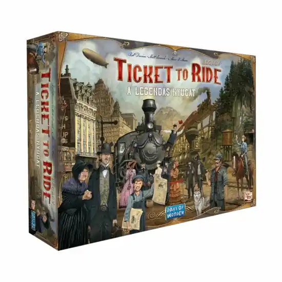 Akciós ár Ticket to Ride Legacy A legendás nyugat